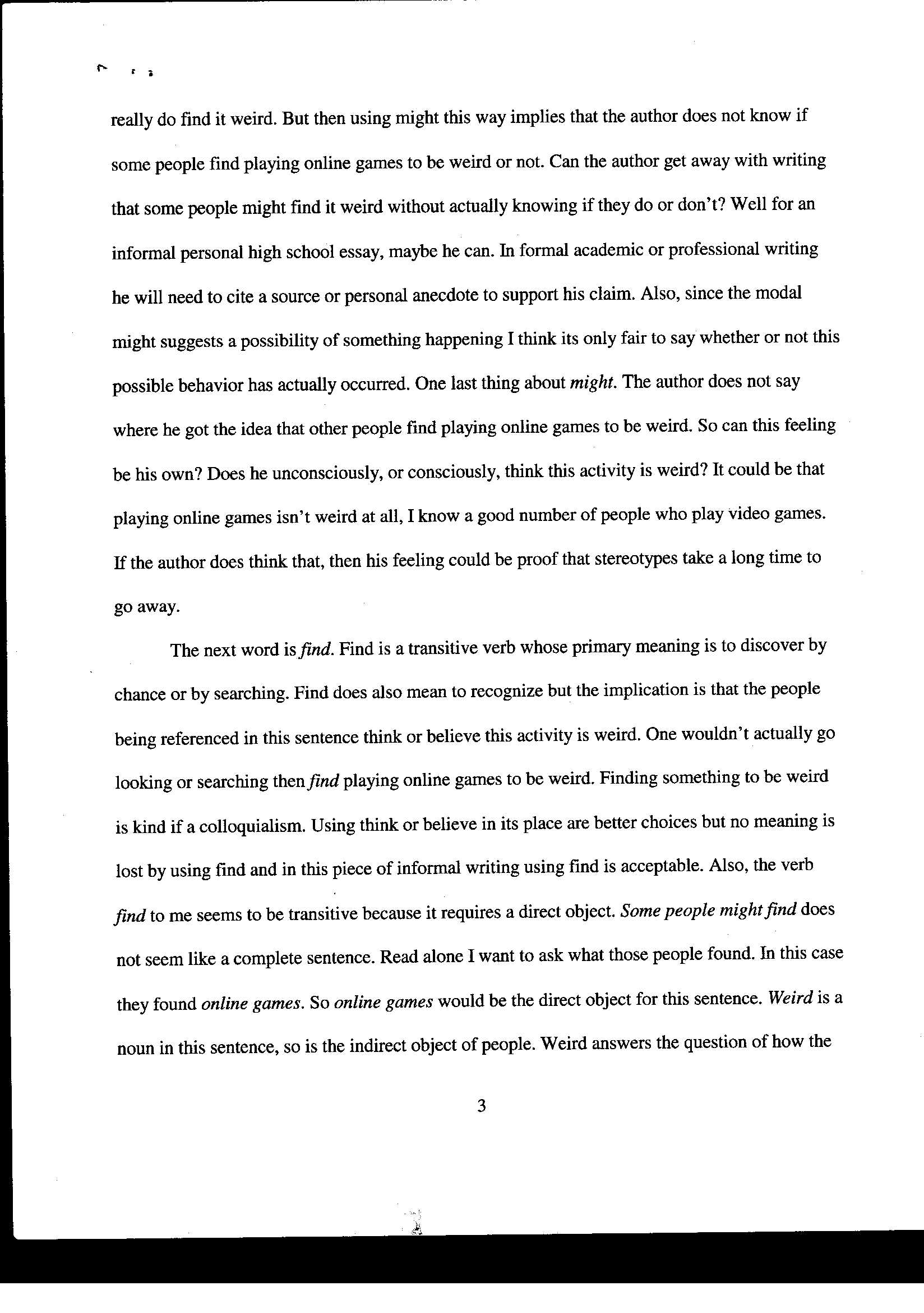 Teaching Grammar Final Project Page 3