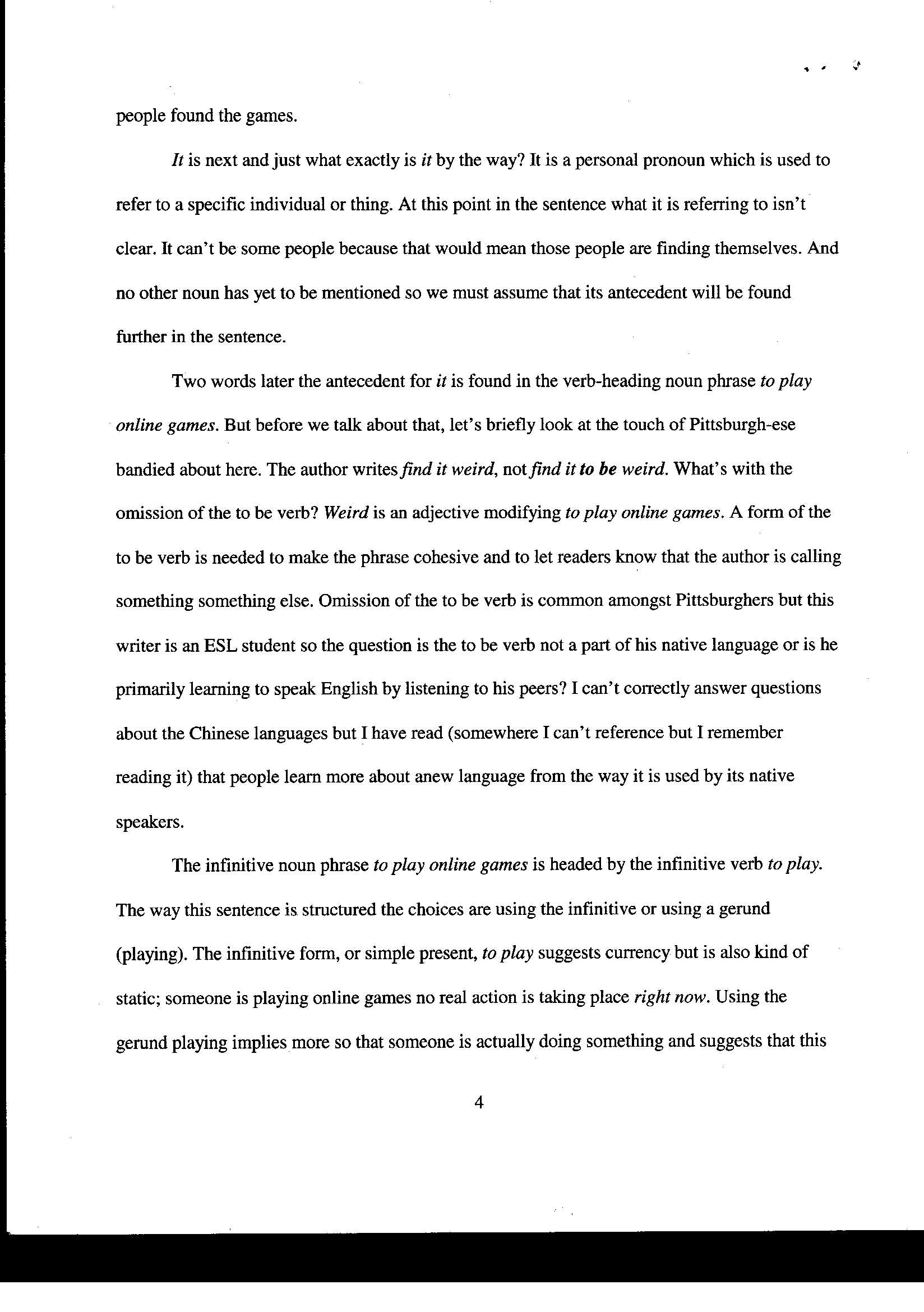 Teaching Grammar Final Project Page 4